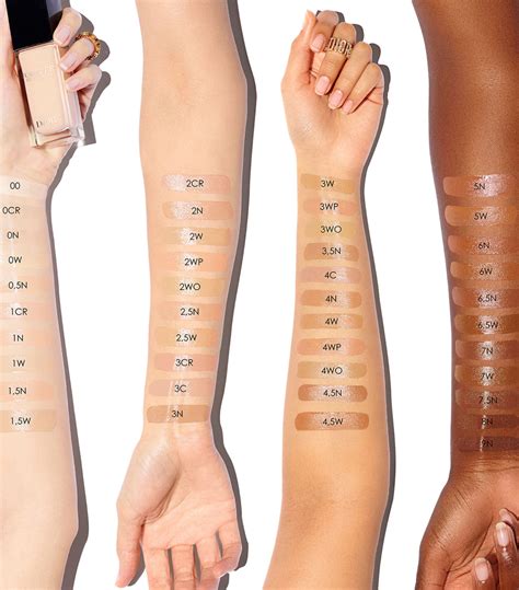 dior skin glow foundation shades.